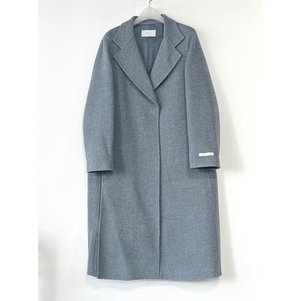 SJSJ 양모 캐시미어 핸드메이드 코트