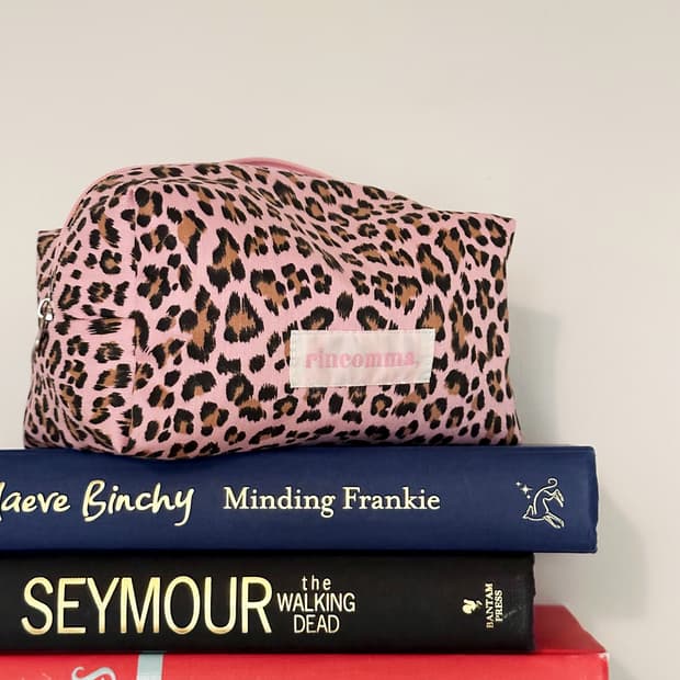 rincomma 린콤마 leopard pouch 레오파드 파우치 갸루