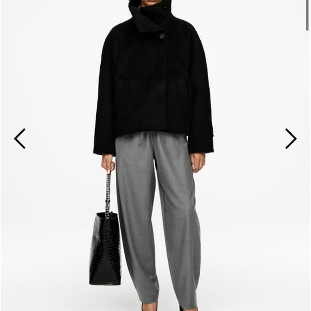 아르켓 울 알파카 블렌드 자켓 구해요