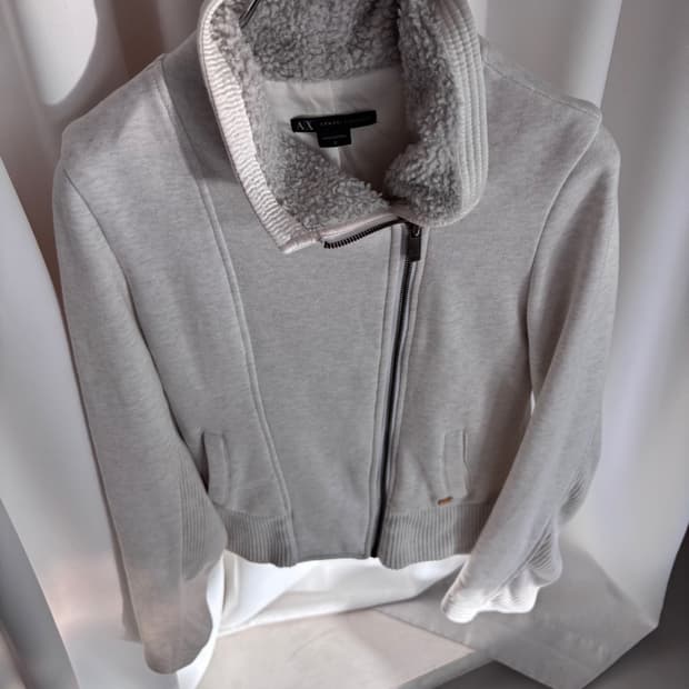 Vintage Armani Fur Jip Up