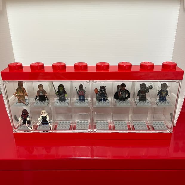 레고 미니피규어 디스플레이 케이스 장식장 정품