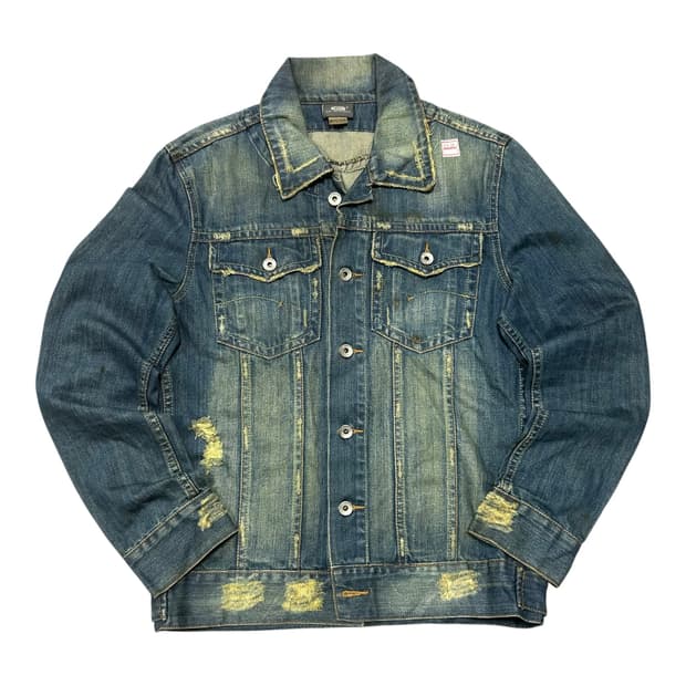 ✨ (바배) G-STAR RAW 지스타로우워싱 데님 트러커 자켓