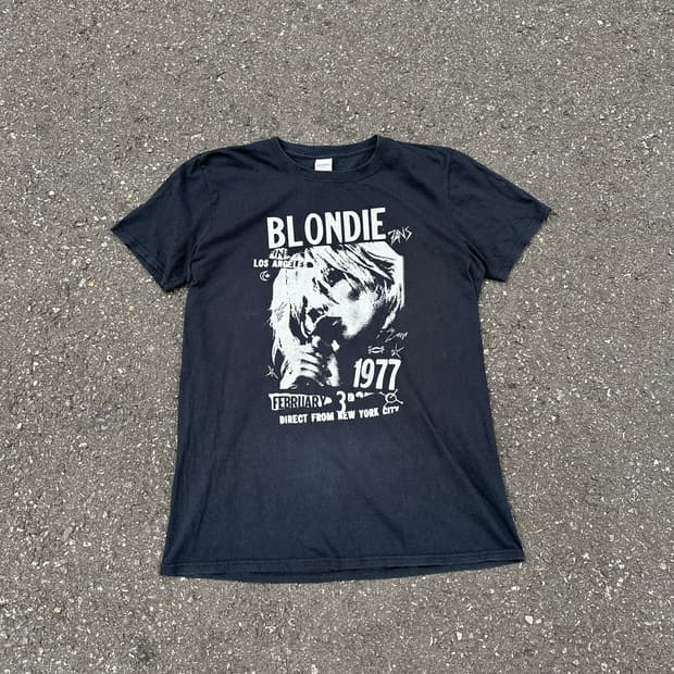 [빈티지] •Blondie 1977 T-Shirt