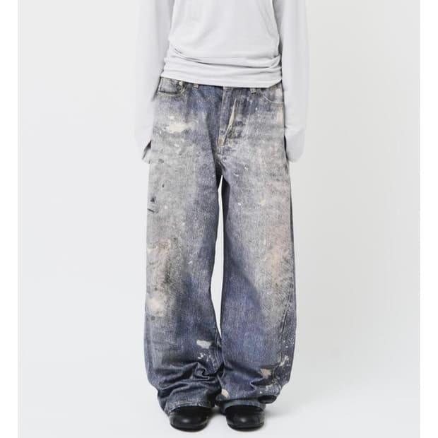 하이파이펑크 디지털 와이드 데님