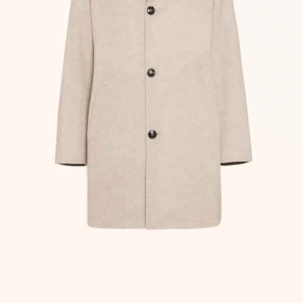 [50] 키톤 kiton 캐시미어 100% 리버시블 코트