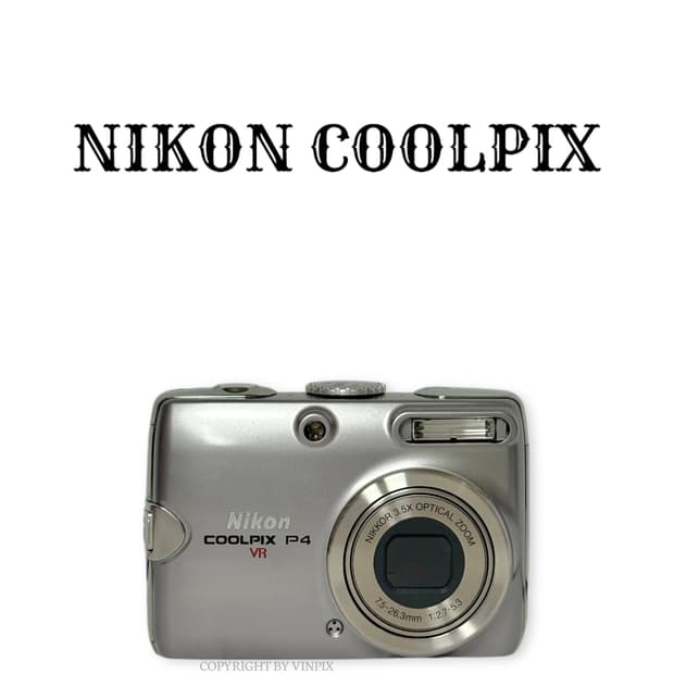 니콘 쿨픽스 P4(coolpix p4) 빈티지 디지털 카메라 디카
