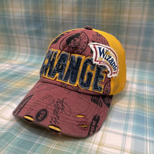 Damage Detail Mesh Ball Cap