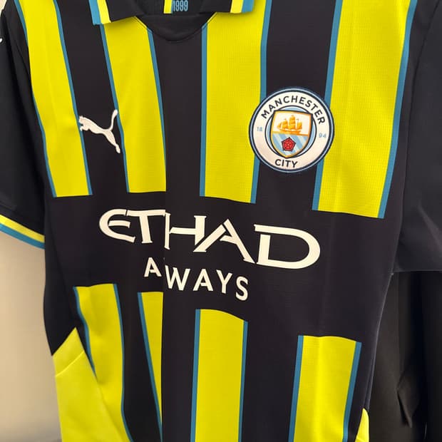 맨체스터 시티 2425 어웨이 유니폼 M