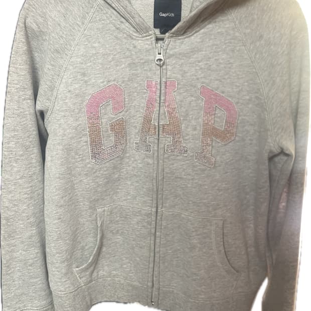 갭 gap 스팽글 후드집업 귀여움 ㅠㅠ