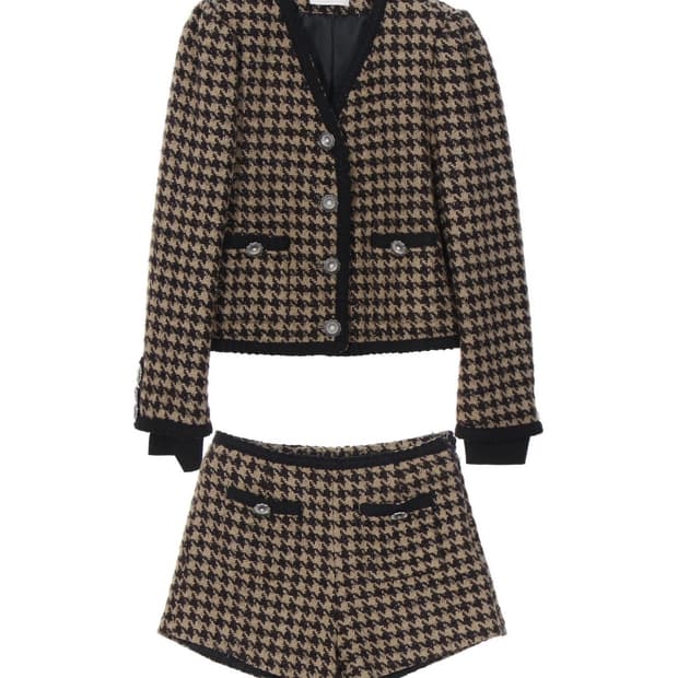 신스덴 트위드 셋업 (시착만 해본 새상품)