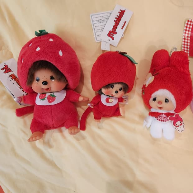 몬치치 사과 키링