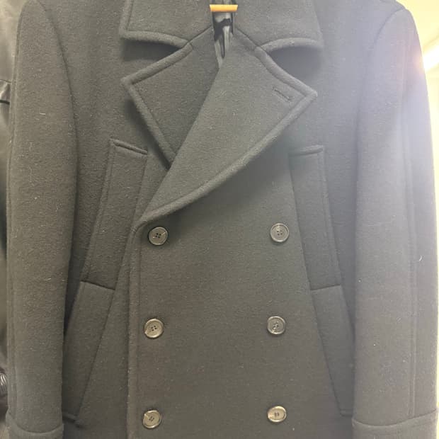 문선 피코트 블랙  [L]