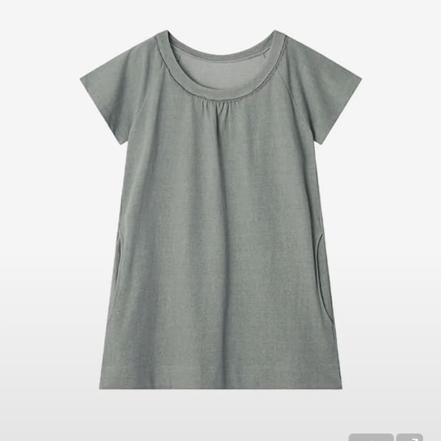 콜로신스 Oz Top dress Mint Khaki