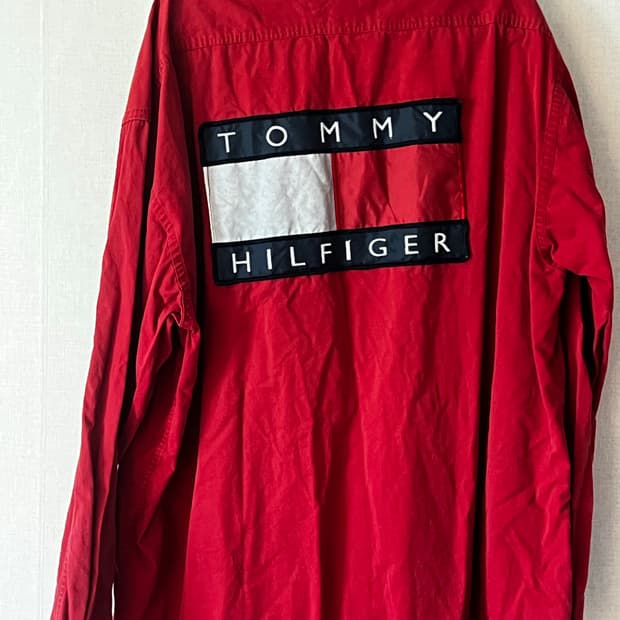 타미힐피거 오버핏 셔츠 