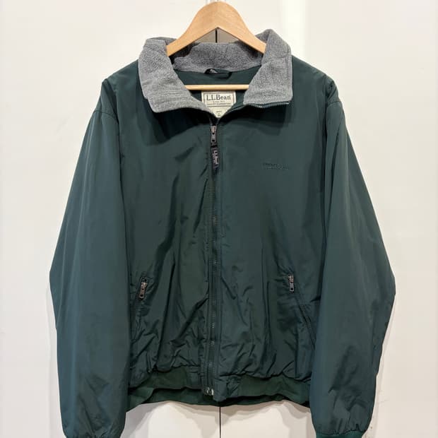 L.L.Bean 엘엘빈 플리스 나일론 웜업 자켓