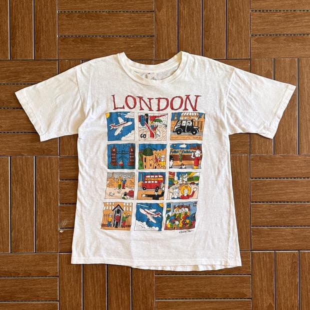 90’s Full Speed ‘London’ cotton 1/2 tee