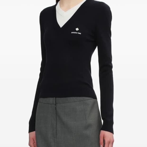 구매)슈슈통 니트 구합니다 네이비 회색