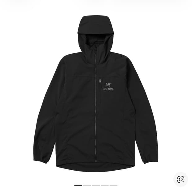 아크테릭스 스쿼미시 후디 블랙 L