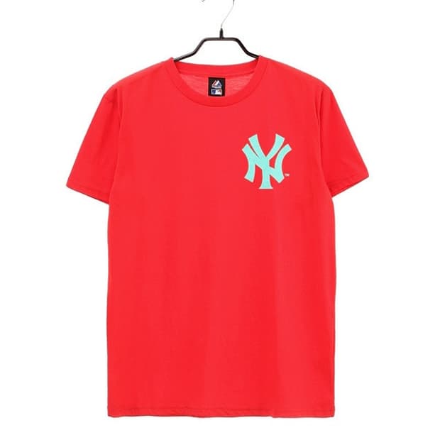 MLB 마제스틱 뉴욕양키스티셔츠 L (레드양키스)