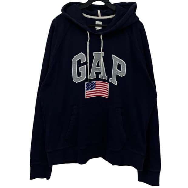 GAP 성조기 후드티