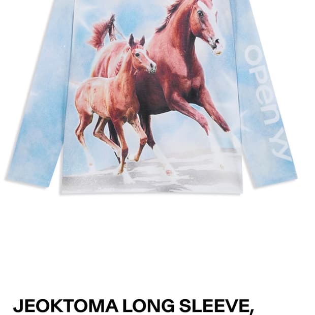 Open yy 적토마 롱슬리브L/XL