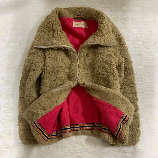 TSUMORI CHISATO 퍼 자켓
