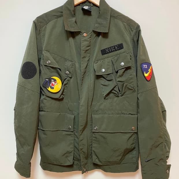 나이키 우븐 야상 자켓(BV5322-355)