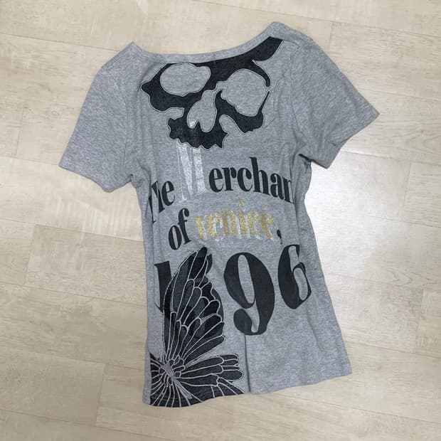 와이즈걸 빈티지 딱붙 반팔