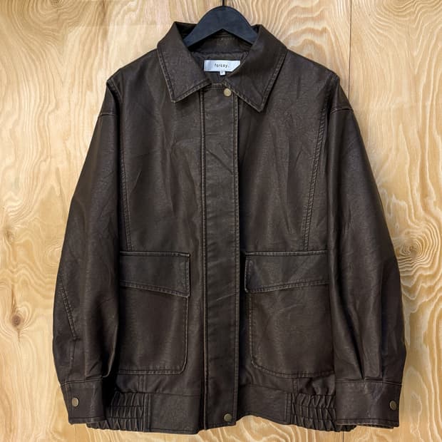 포스키 포우 레더 자켓