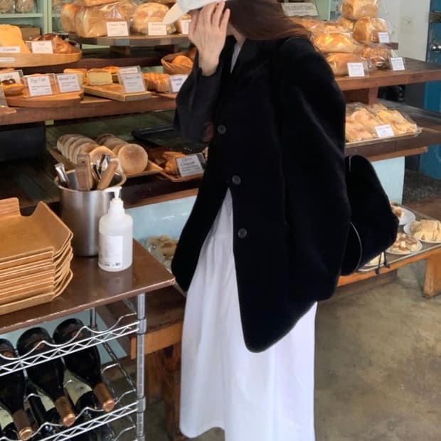 nyhavn 니하운 벨벳자켓