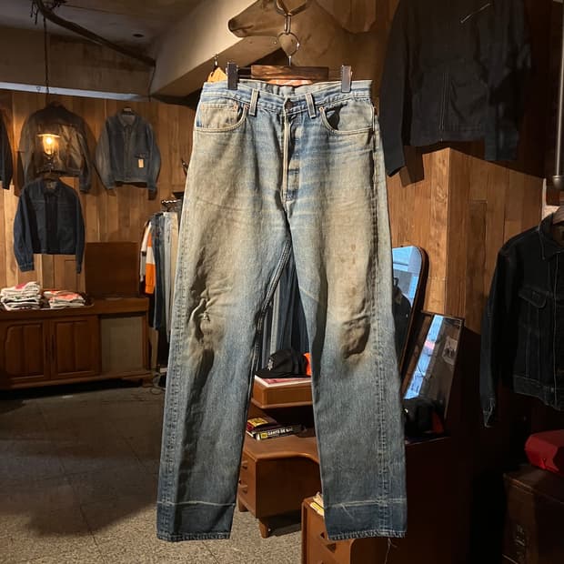 90s USA 빈티지 리바이스 501 데님 팬츠