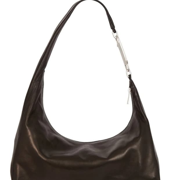 [구합니다] 릭오웬스 크롭드 제미니 숄더백 glossy black