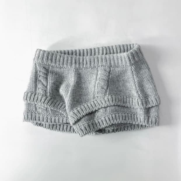 Ulika Sanctus ROPE KNIT SHORTS 그레이 새상품