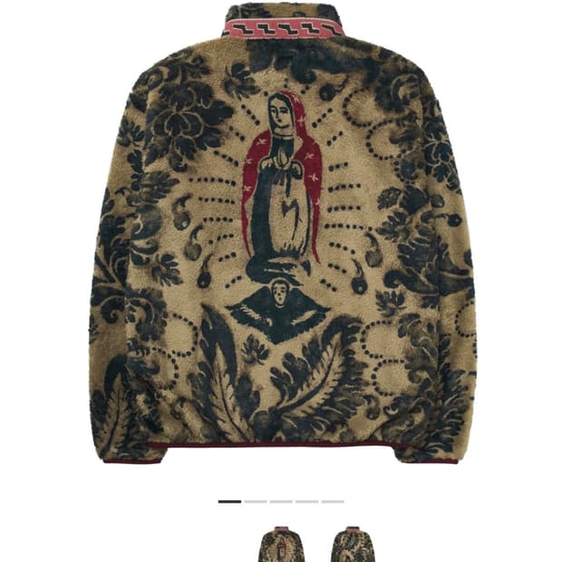 [KAPITAL] 캐피탈 다마스크 마리아 플리스 집업 [5]