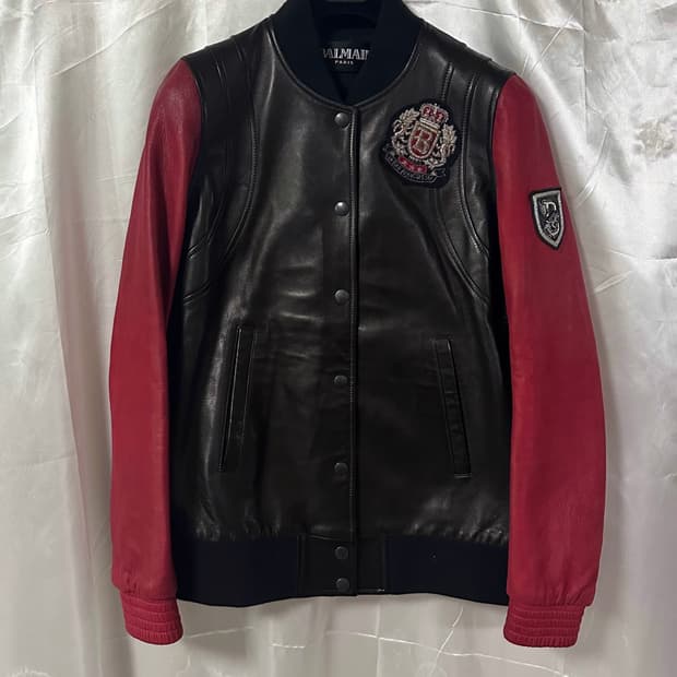 발망 SS11 데카르넹 풀레더 바시티 자켓