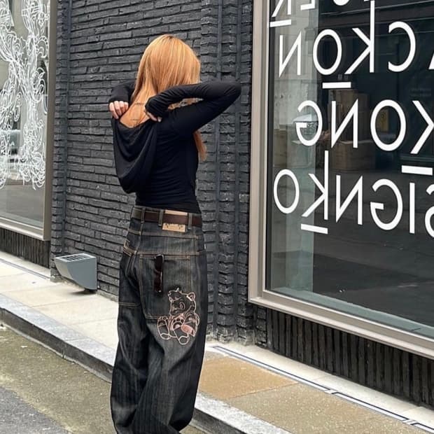 카치스 갤럭시 데님 팬츠 [M/남녀공용]