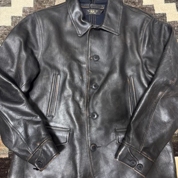 RRL 더블알엘 블랙 카코트 L 사이즈