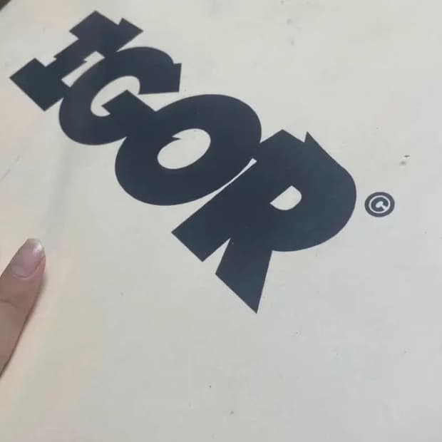 타일러 더 크리에이터 igor 한정반 크로마코피아 초판