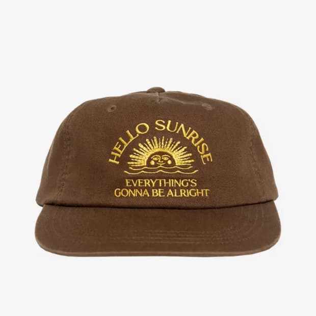 헬로선라이즈 브라운 볼캡