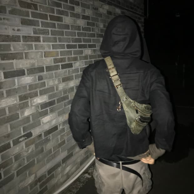 블랙멀 후디 자켓