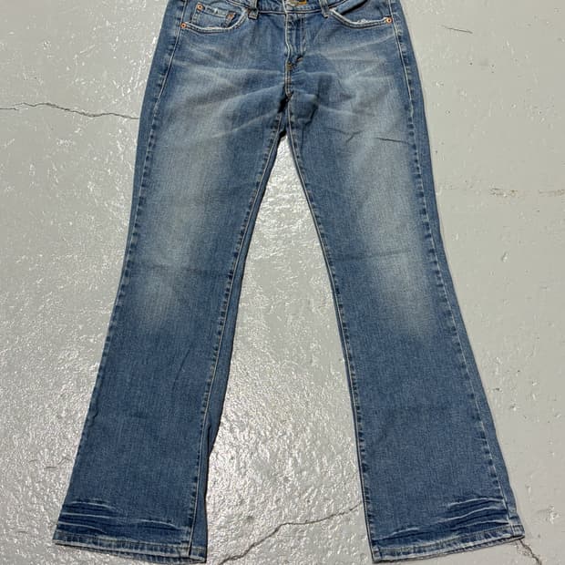 00s 리바이스(Levi's) 슈퍼로우 부츠컷 데님 팬츠