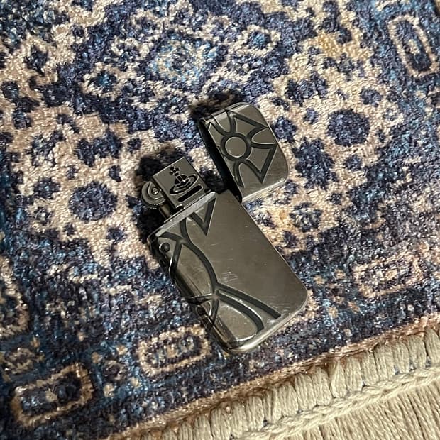 비비안웨스트우드 실버925 지포 라이터