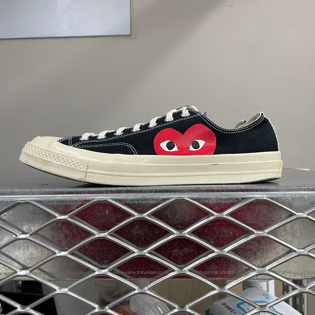 컨버스 X 꼼데가르송 척 70 블랙 295