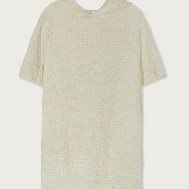 PESTO DOT HOODIE DOVE