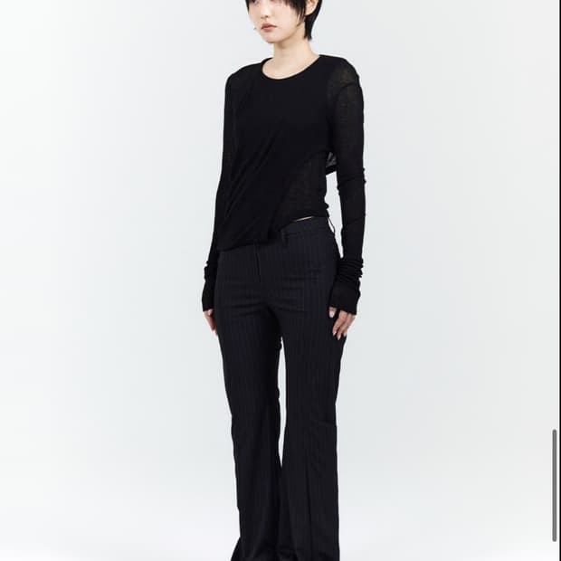 EE 누마레 TWIST T-SHIRT BLACK 티셔츠 M사이즈