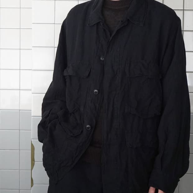 [3] 26SS 코모리 실크코튼BDU 블랙