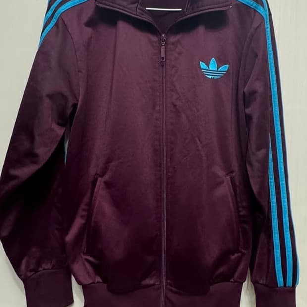 아디다스 마룬 버건디 져지