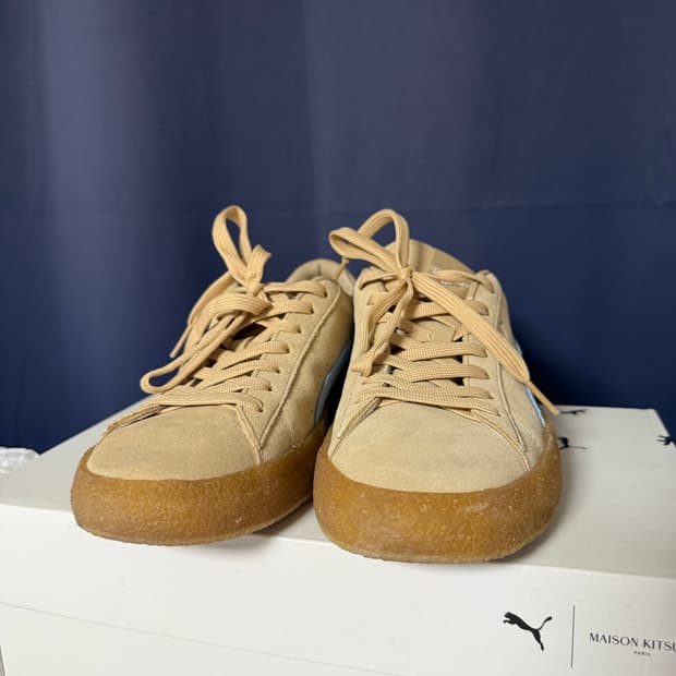 푸마X메종키츠네 스웨이드 크레페 275