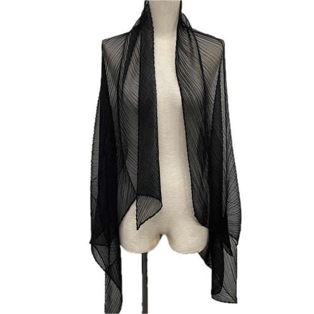 이세이미야케 플리츠 플리즈 스톨 머플러