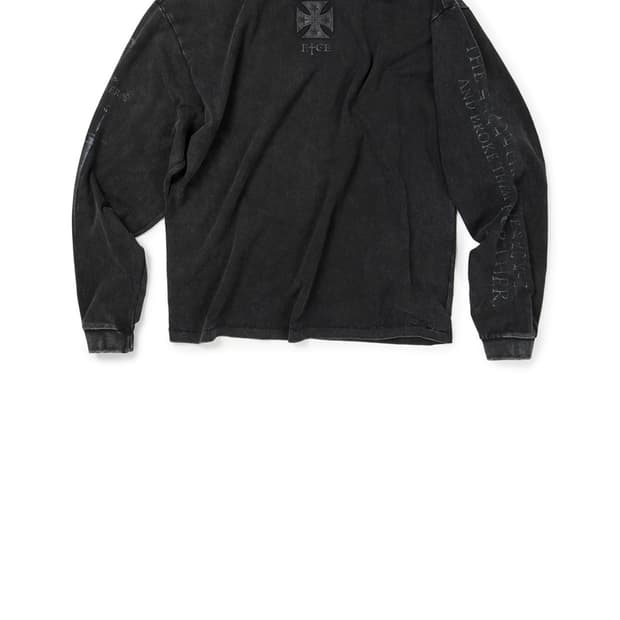 이티씨이 etce 레더 패치 롱슬리브